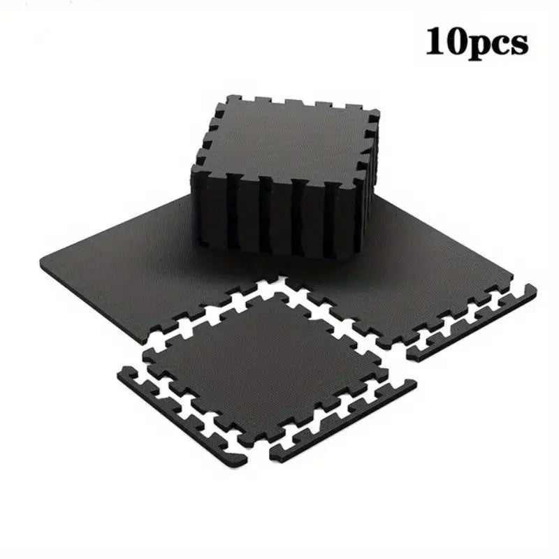 10PCS EVA FOAM MATS 30 X 30 BLACK