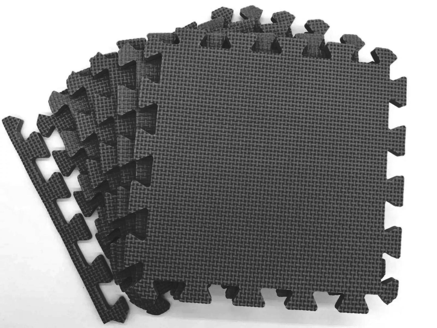 10PCS EVA FOAM MATS 30 X 30 BLACK