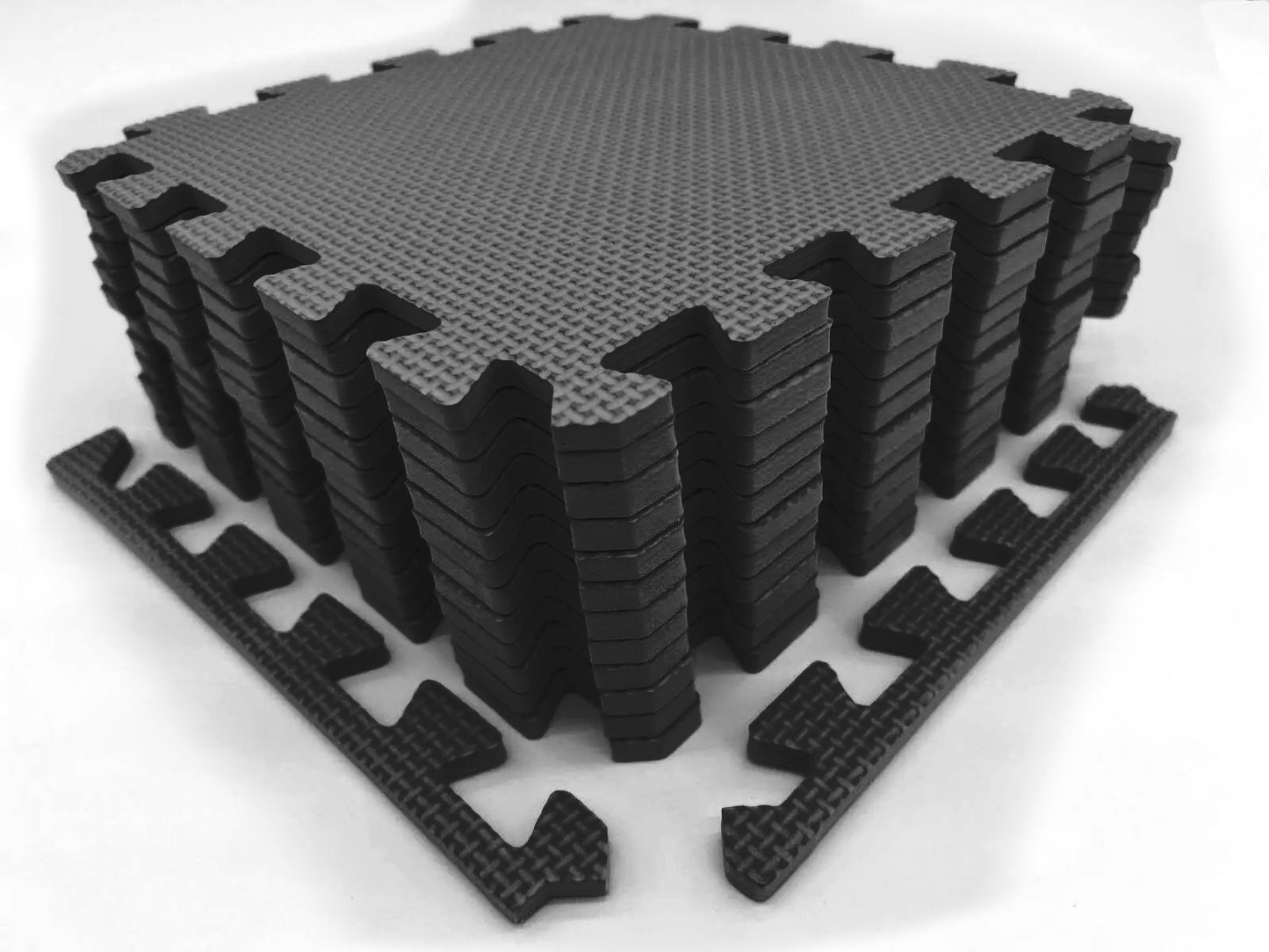 10PCS EVA FOAM MATS 30 X 30 BLACK