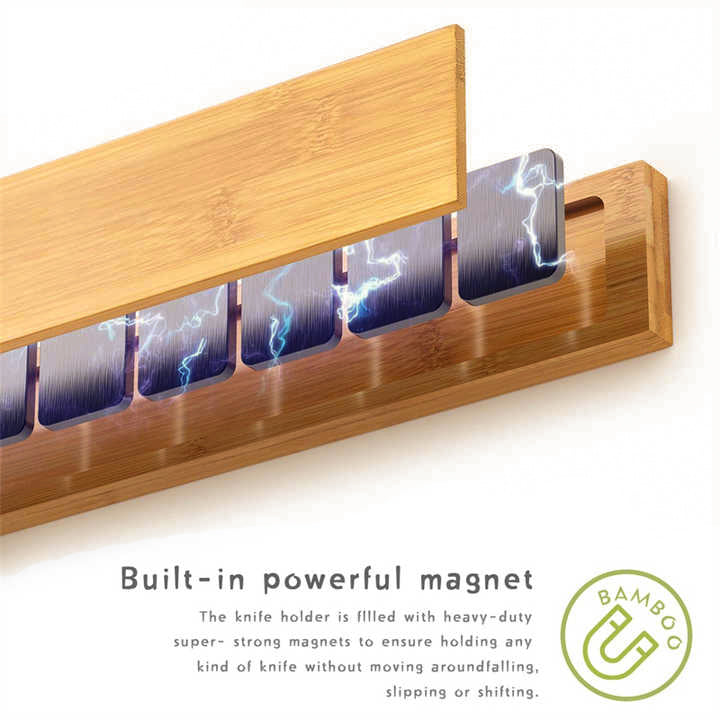 Bamboo Knife Holder 40cm