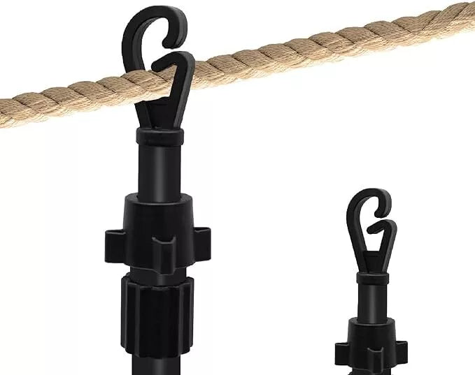 Extendable Heavy Duty Galvanised Clothes Prop Washing Line Pole 2.6m Outdoor
