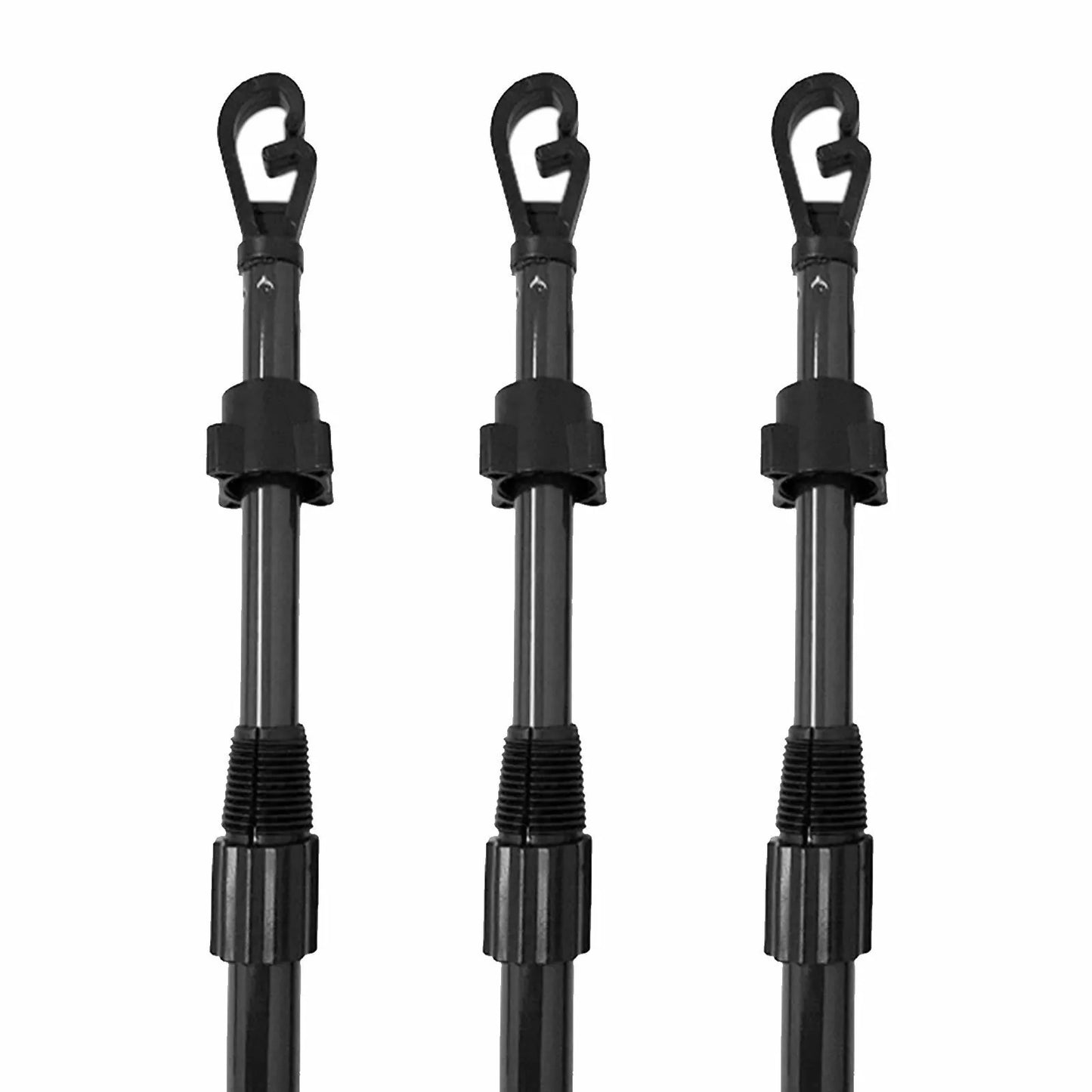 Extendable Heavy Duty Galvanised Clothes Prop Washing Line Pole 2.6m Outdoor