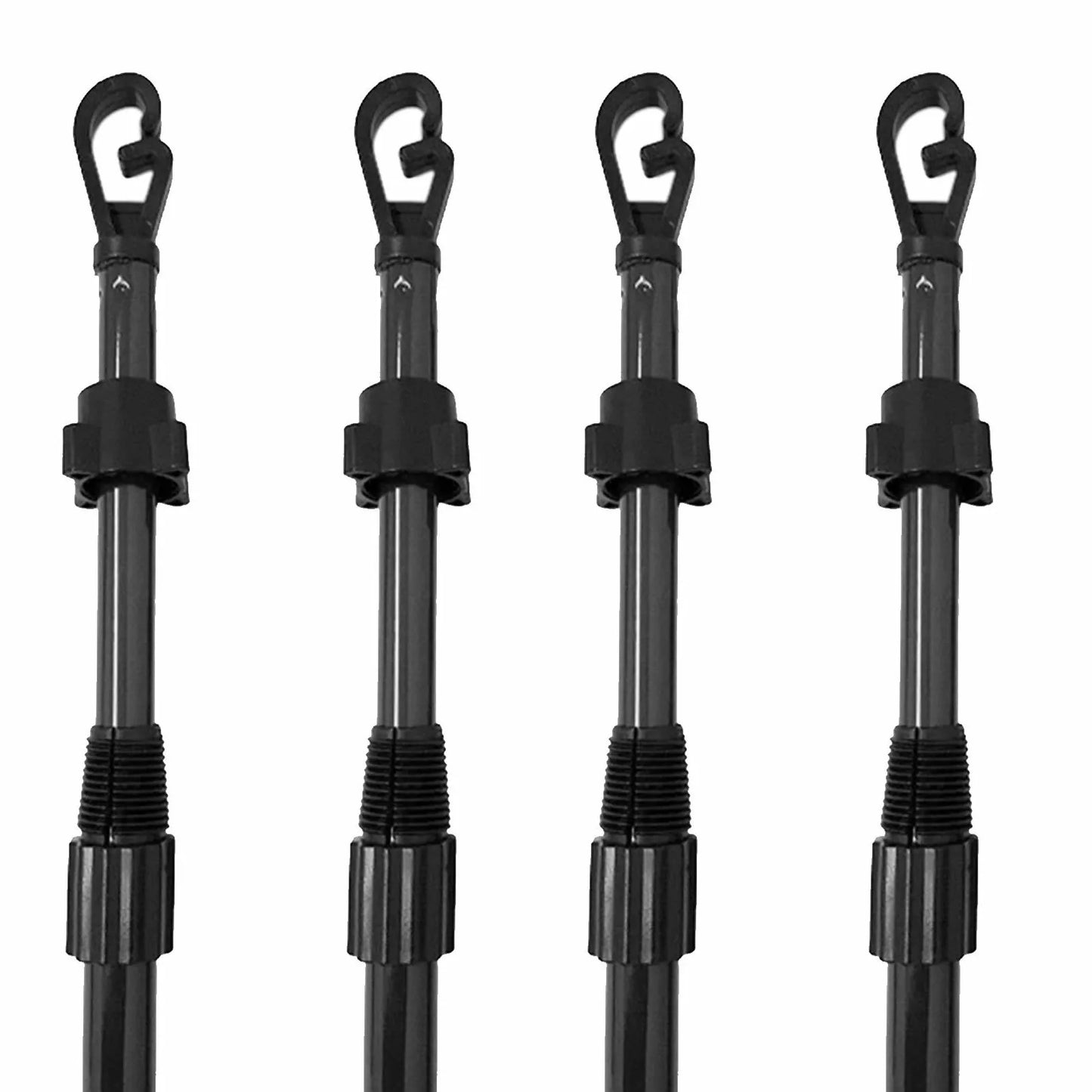 Extendable Heavy Duty Galvanised Clothes Prop Washing Line Pole 2.6m Outdoor