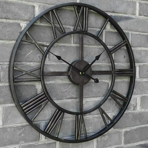 88CM ROMAN NUMERAL BLACK CLOCK(CL1800)