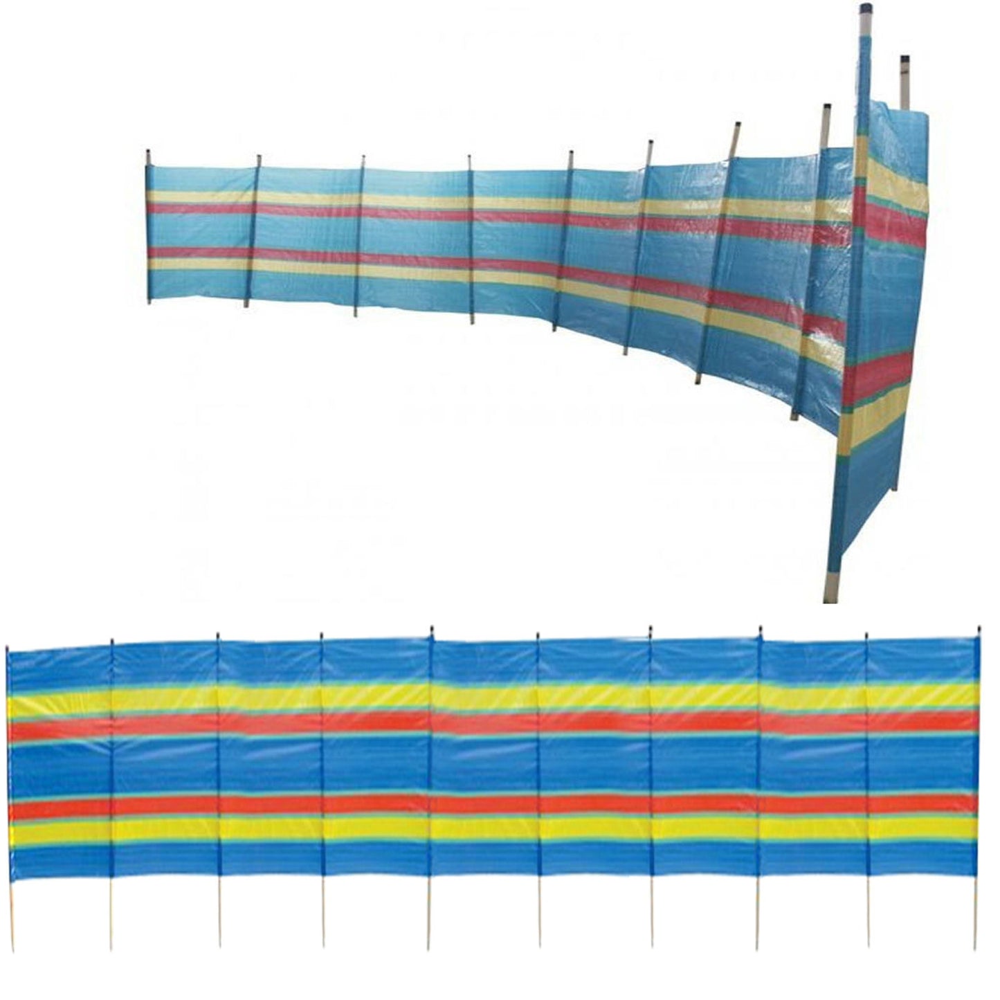 10 POLE (20FT) WINDBREAKER