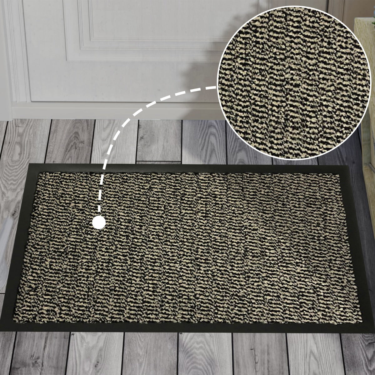 Brown Barrier Door Mat 80x300