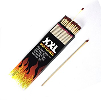 XXL-Matches, ca. 20 cm, 40 pcs. in cardboard box, 24boxes per display