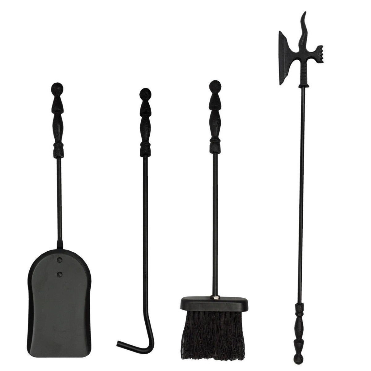 5Pcs Knight Fireplace Set
