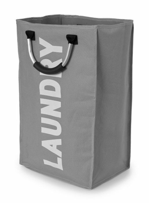 GREY Single Laundry Bag with metal handles