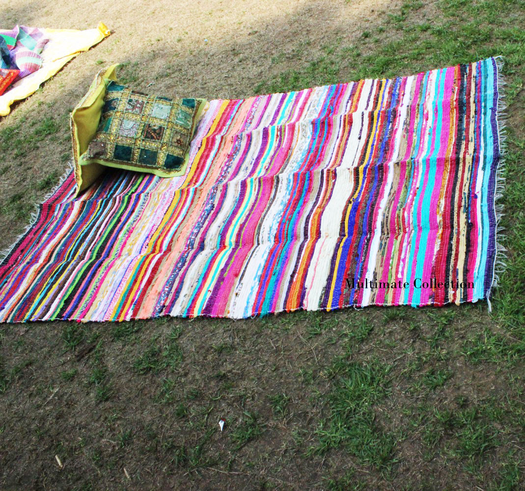 Hand Made Multicolor CHINDI 90 X 150..(SI-CR03)