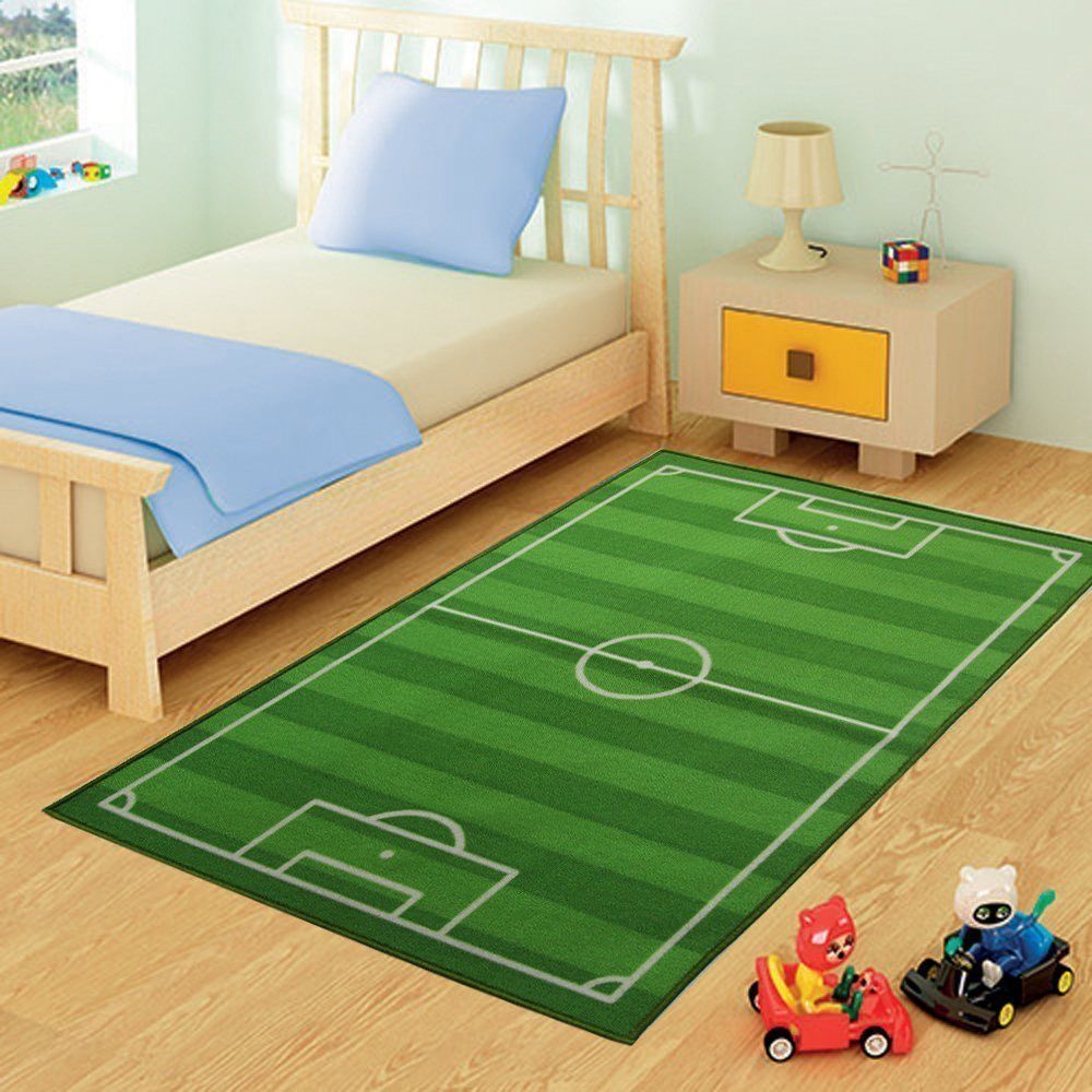 Kids Rug - Football Field 80X120