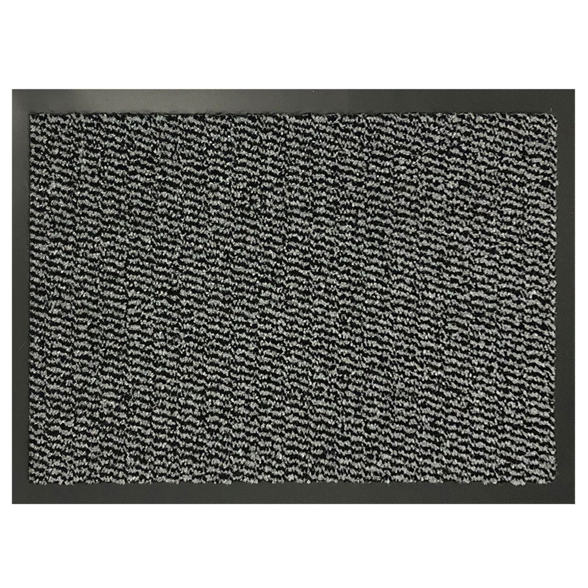 Door Mat Rubber Back Grey 80x300cm