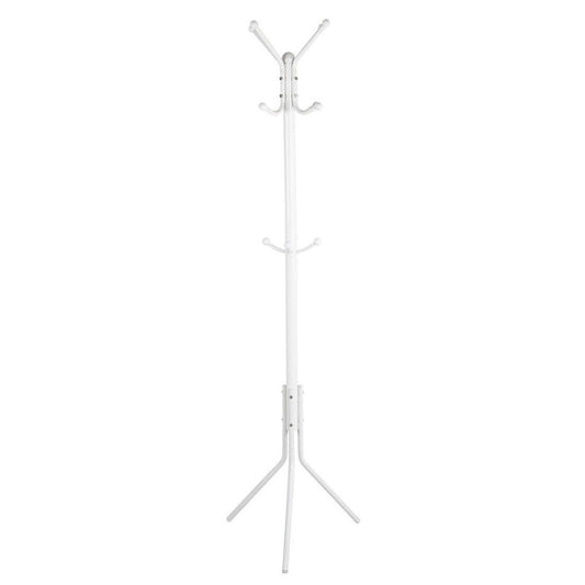 12 Hooks Coat Rack Hanger- White (SI-HH1034)