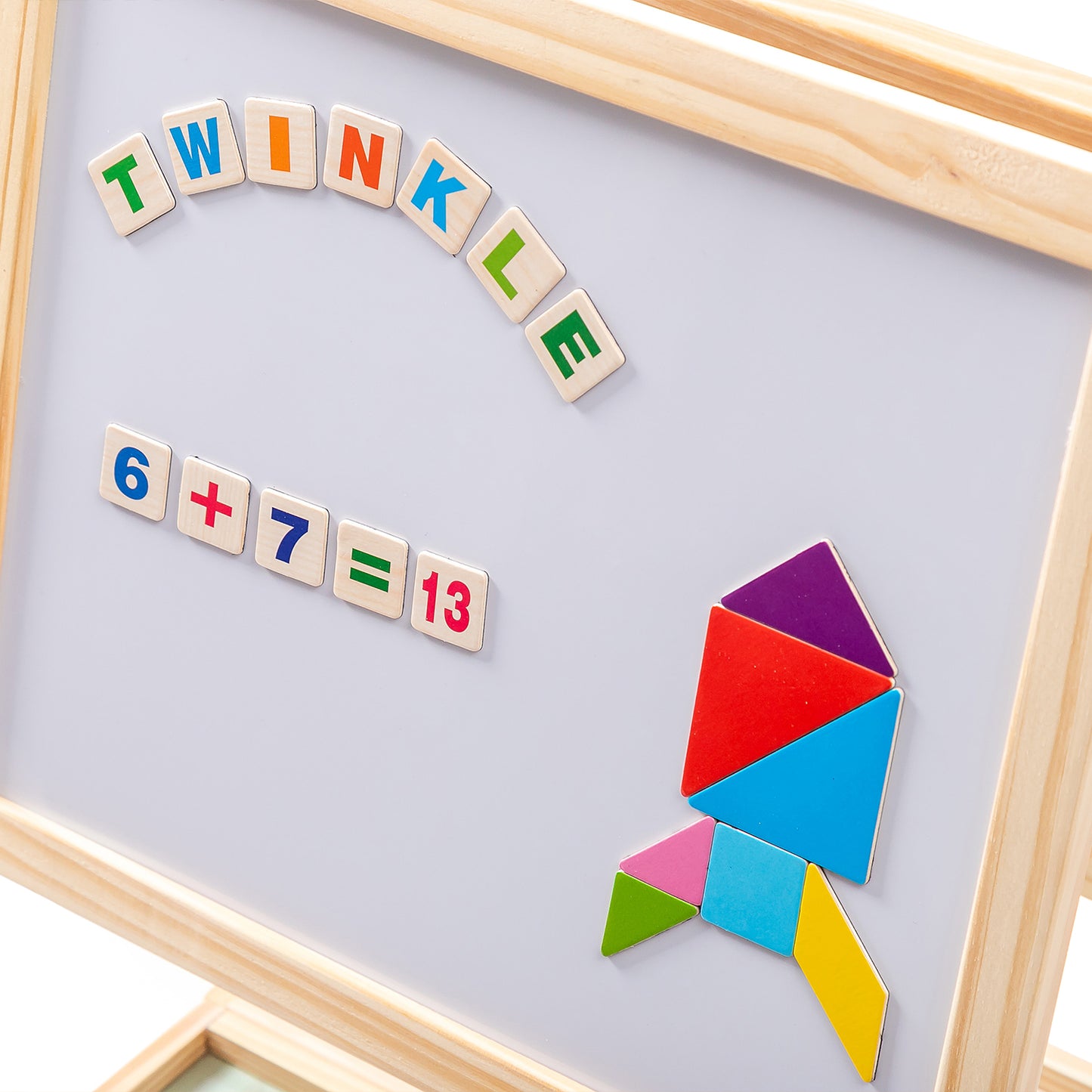 Wooden Easel with Accessory - 80cm (SIL-140)