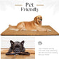 Coir Matting Natural Coir Entrance Door Mat Indoor Outdoor - Non-Slip Doormat with thick Bristle & Heavy Duty Rubber Back (60 X 100 CM)
