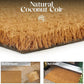 Coir Matting Natural Coir Entrance Door Mat Indoor Outdoor - Non-Slip Doormat with thick Bristle & Heavy Duty Rubber Back (50 X 100 CM)