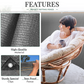 Anthracite Fabric Fence 230gsm - 1.5m x 10m