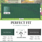 Green Fabric Fence 150gsm - 1m x 10m