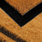 Coir Matting Natural Coir Entrance Door Mat Indoor Outdoor - Non-Slip Doormat with thick Bristle & Heavy Duty Rubber Back (100 X 125 CM))