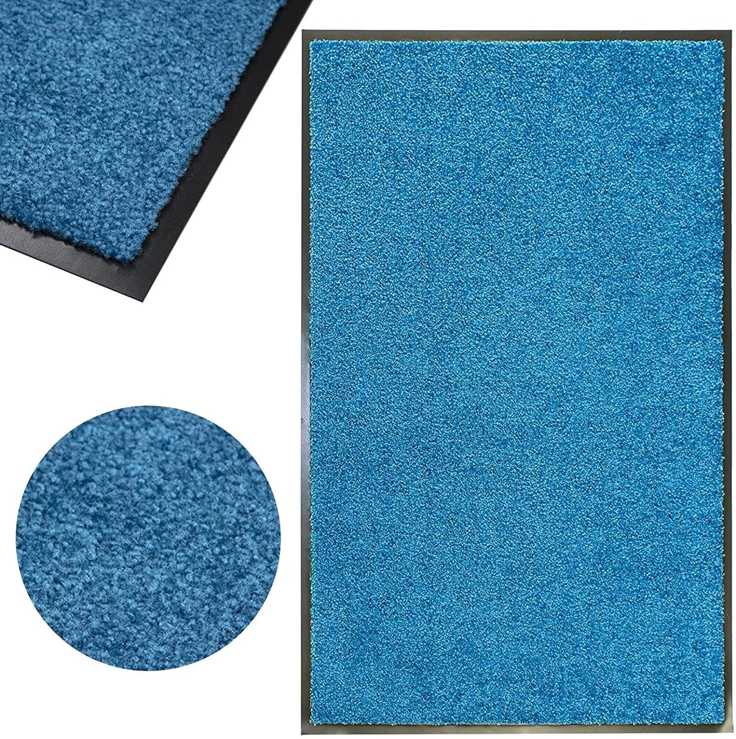 Wash and Clean Barrier Mat 60x120 Teal Blue (WC60120TB)