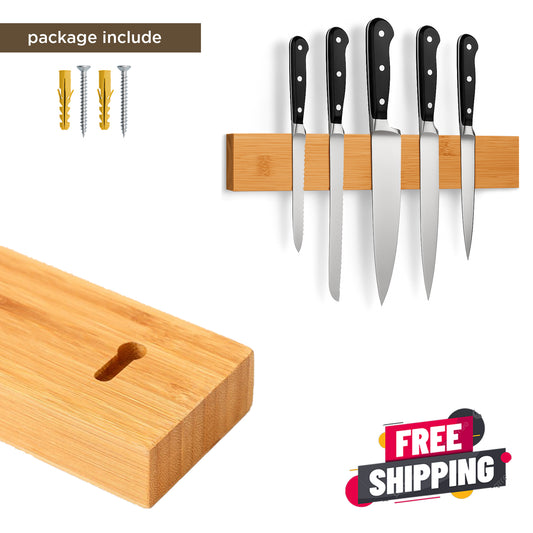 Bamboo Knife Holder 30cm