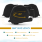 30M Retractable Washing Line - Black