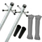2.6m Heavy Duty Galvanized Clothes Pole
