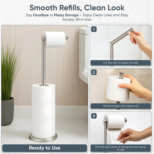Stainless steel Toilet Roll Holder -  SI-B1700