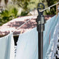 Extendable Heavy Duty Galvanised Clothes Prop Washing Line Pole 2.6m Outdoor