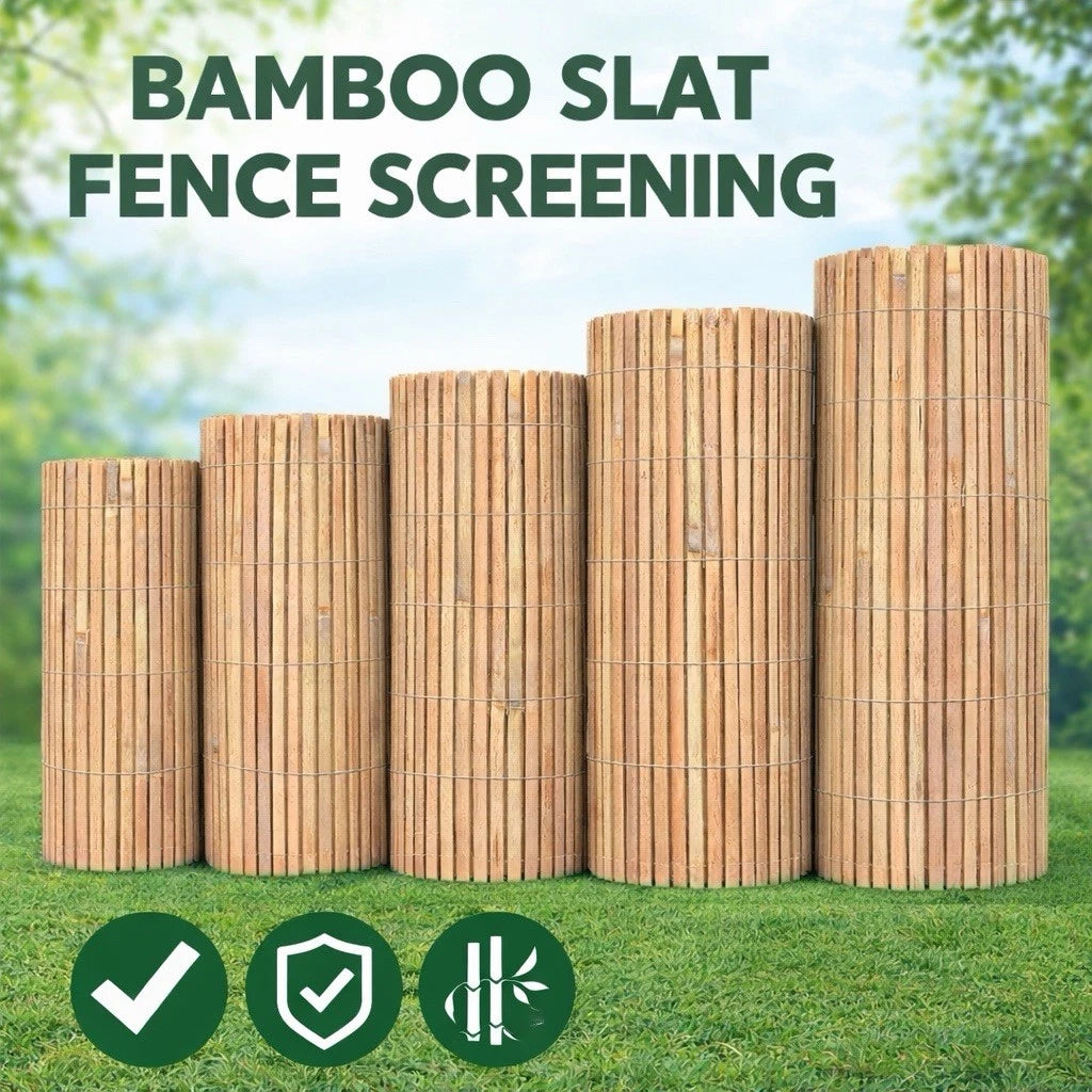 Bamboo Slat Screening Fence -1.2M X 4M (SI-HH1011)