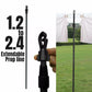 Extendable Heavy Duty Galvanised Clothes Prop Washing Line Pole 2.6m Outdoor