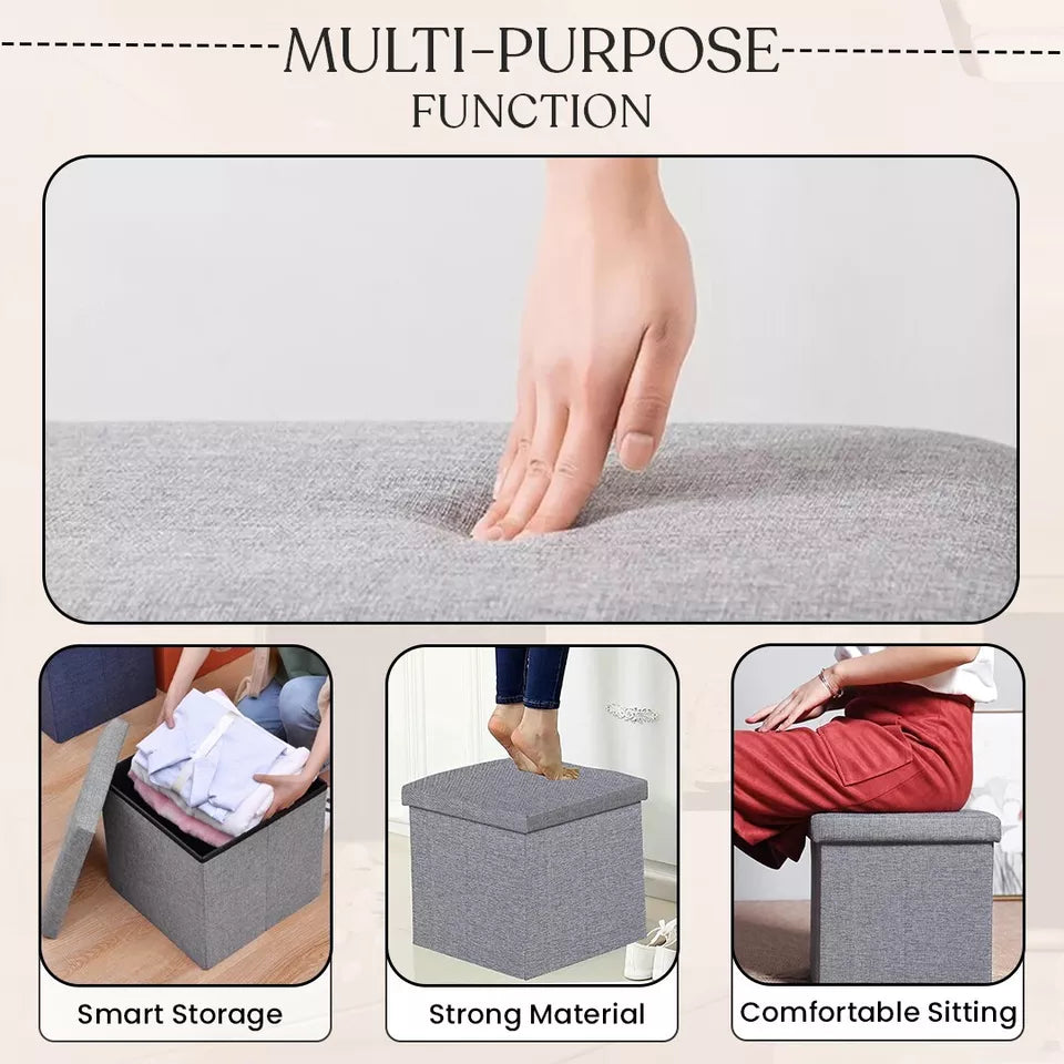 Small Square Ottoman Box