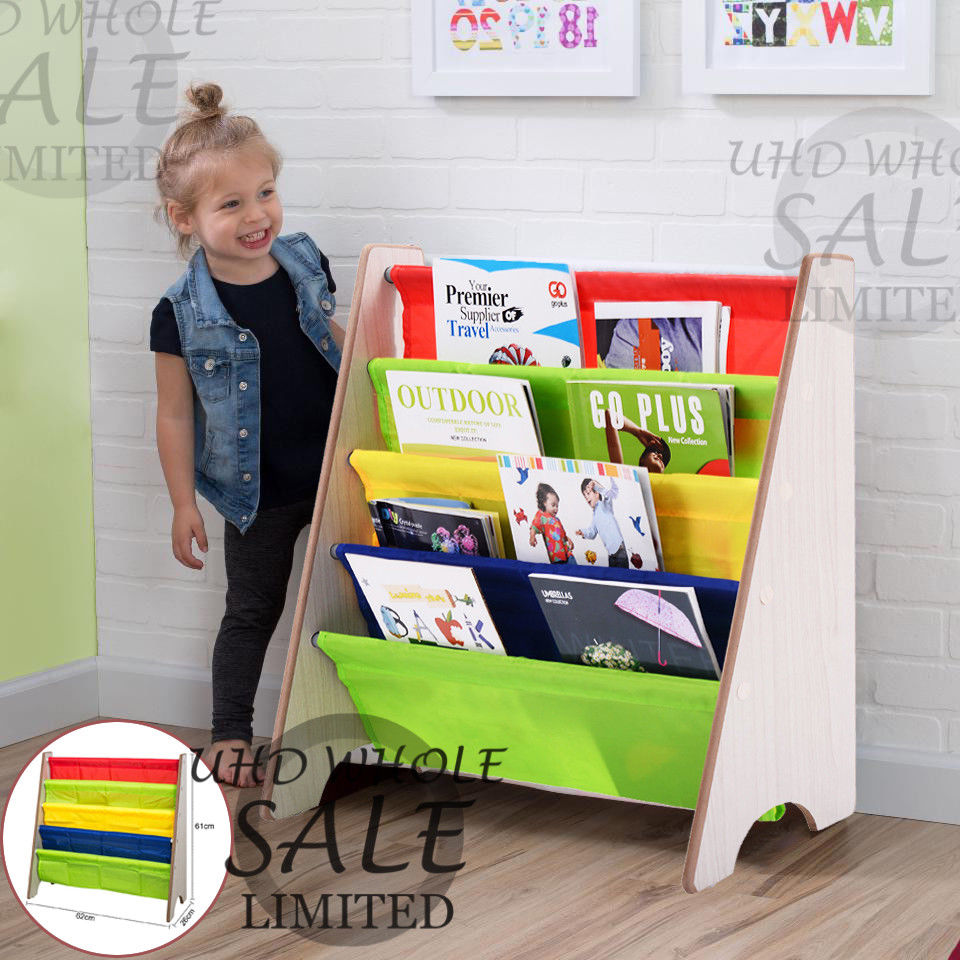 Off White Wooden Book Shelf (BS-001)