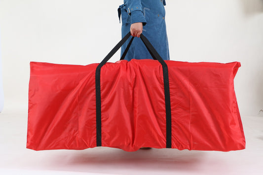 Red Tree Storage Bag Without Side Pocket