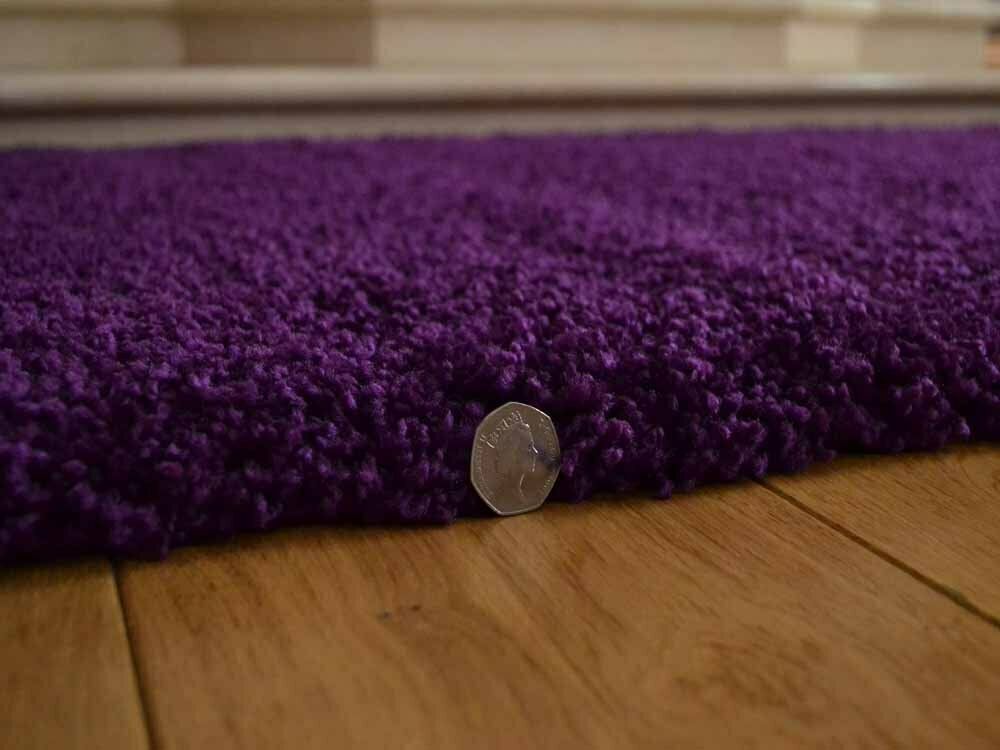 PURPLE SHAGGY RUG - 120 x 170cm(SI-SR3076)