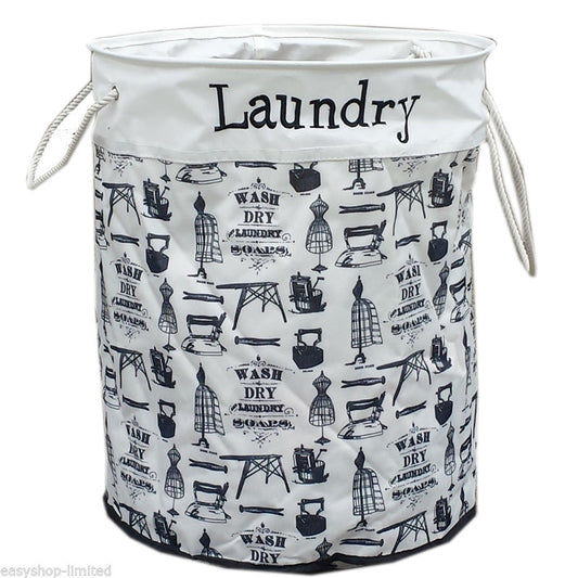 Round Laundry Hamper (Wash N Dry)