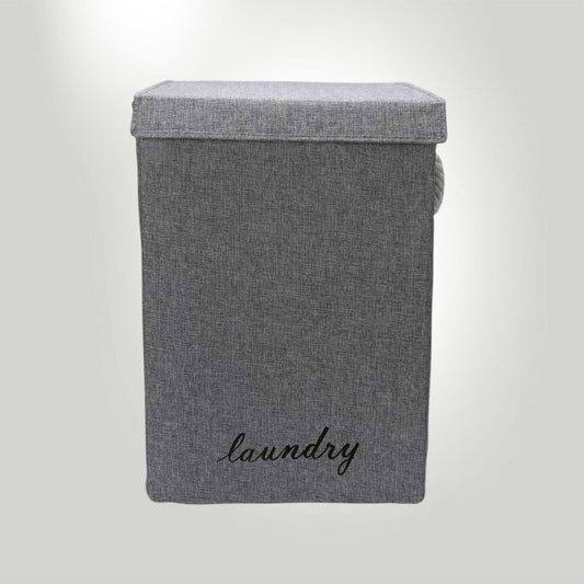 Square Laundry Basket - Grey