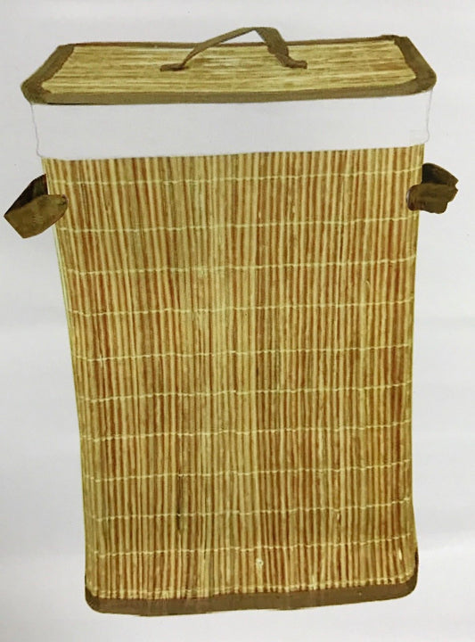 KNOCK DOWN WILLOW HAMPER NATURAL